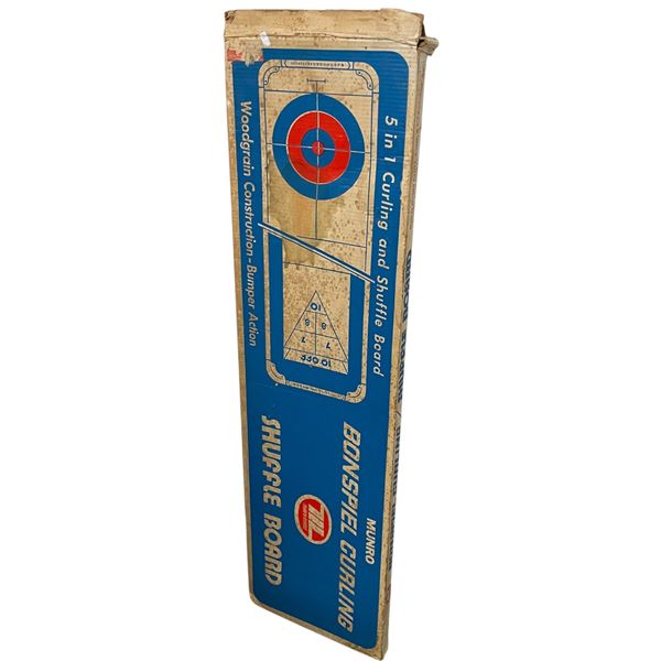 Munro Bonspiel Curling and Shuffleboard 47x12.5" Board Games