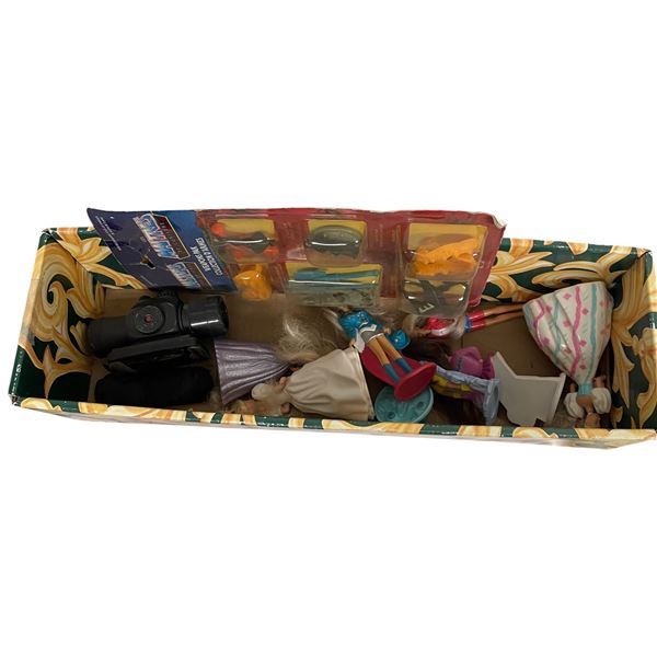 Assorted Toys: McDonalds, He Man Masters of the Universe, Barbie and More