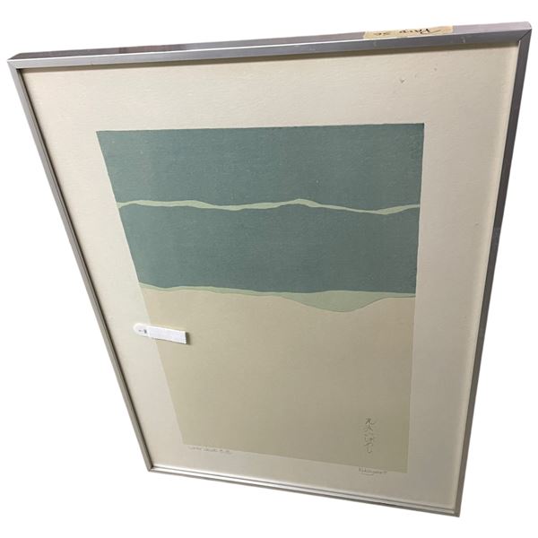 Framed Kobayashi Print "Winter Clouds" 8/8 LEP 18x24"