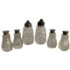 Image 1 : 4 S&P Shakers with Sterling Caps and 2 EPNS Tops