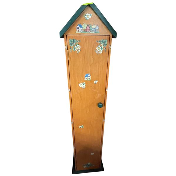 Folk Are Display Cabinet 11.5x8x54.5"