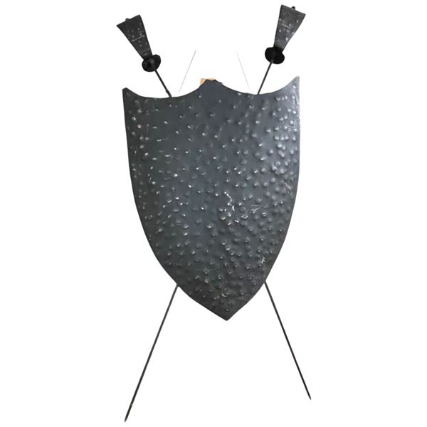Decorative Shield and Sword Displayv 17X37"