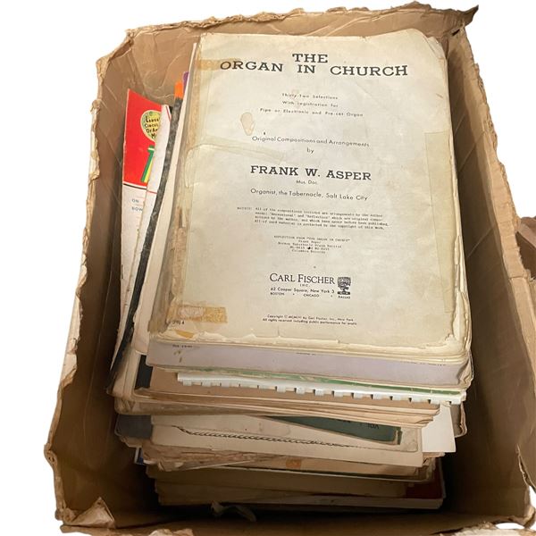 Collection of Sheet Music and More