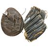 Image 1 : Two Vintage Baseball Gloves