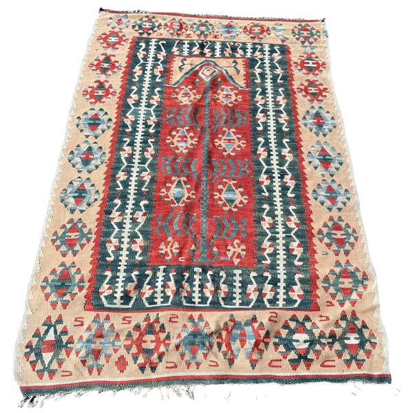 Turkish Hand Woven Rug 44x70"