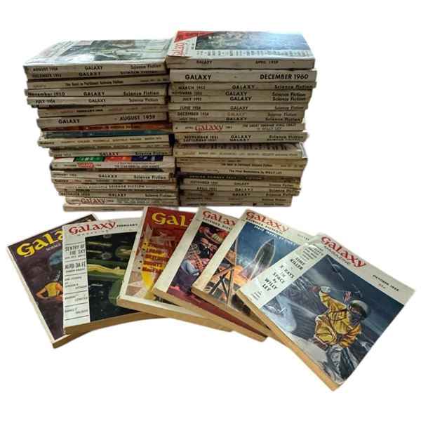 Collection of Vintage Galaxy Novel Sci-Fi Science Fiction