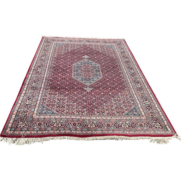 Large Indain Bidjar Design 100% Handmade Area Rug 6'9'