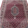 Image 2 : Large Indain Bidjar Design 100% Handmade Area Rug 6'9'