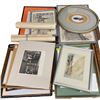 Image 1 :  Large Collection of Mostly Framed Etchings