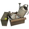 Image 2 : Collection of Watering Cans, Firewood Baskets, Metal Case and More (Brass & Steel)