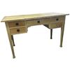 Image 2 : Midcentury Style Desk Yellow 49x24x30.5"