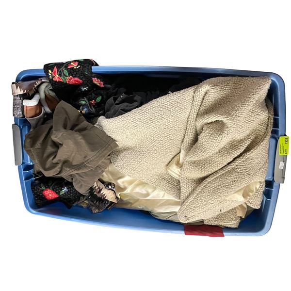 Large Lot of Vintage Assorted Clothing: Jackets, Knits, Sweaters and More