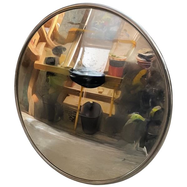 12" Convex Wall Mounted Mirror (Often Used on Corners for Visibility)