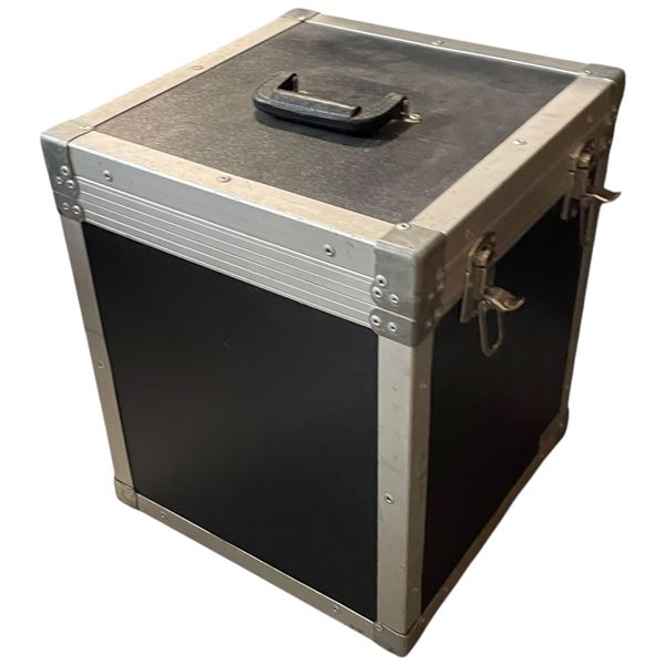 Travel Case 15x15x18" and Contents:  Camera Lenses, Camcorder and More