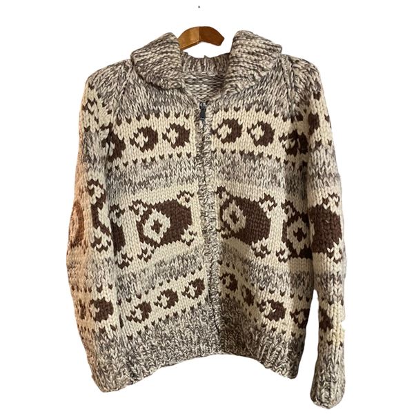 Cowichan Wool Sweater Medium to Large
