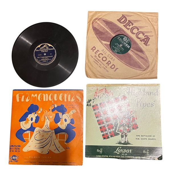 Collection of Antique Records