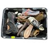 Image 1 : Bin Lot Filled with Boots and Shoes and Footwear and More