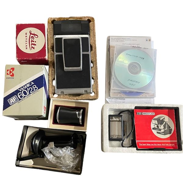 Collection of Vintage Camera Accessories