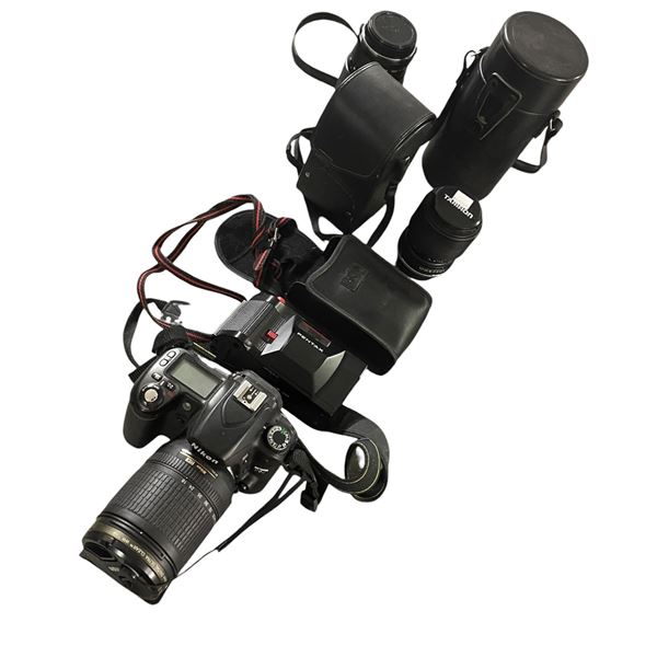 Nikon D80 Digital Camera and Camera Accessories