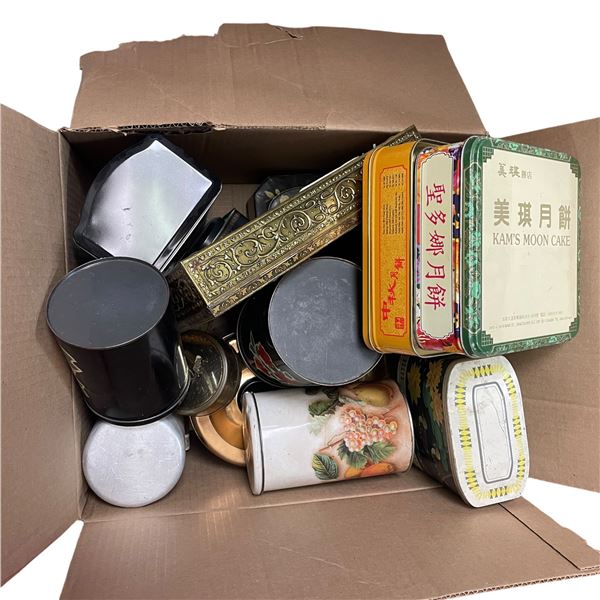 Assorted Collectable Tins