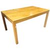 Image 1 : Mid Century Wood Table 56x34x29.5"
