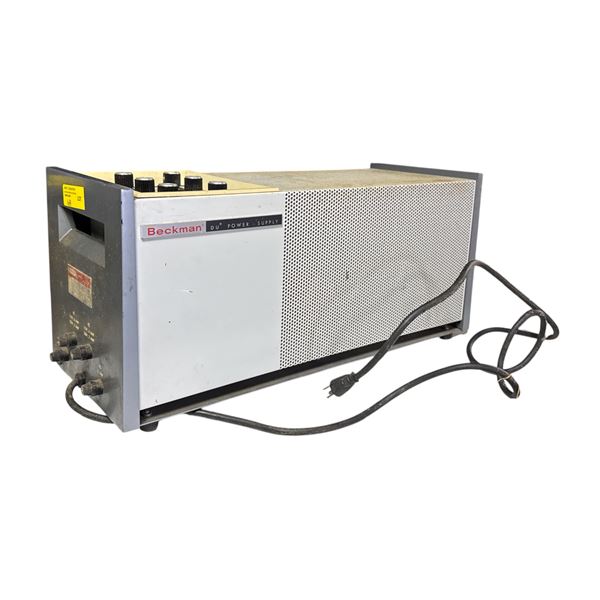 Vintage Beckman Instruments DU Power Supply - Cat No. 73602, Serial 29459