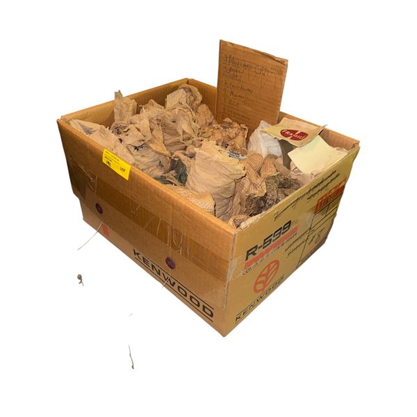 Box full of assorted vintage Vacuum tubes