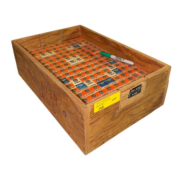 Crate full of GE 6AQ6 Vacuum Tubes