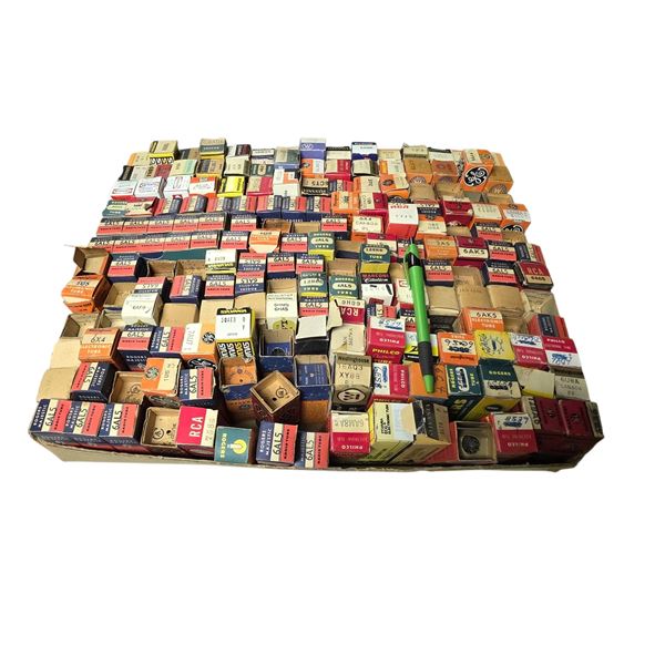 Vintage Vacuum Tubes Collection - Rogers, Sylvania, RCA, Westinghouse, Marconi, Philco