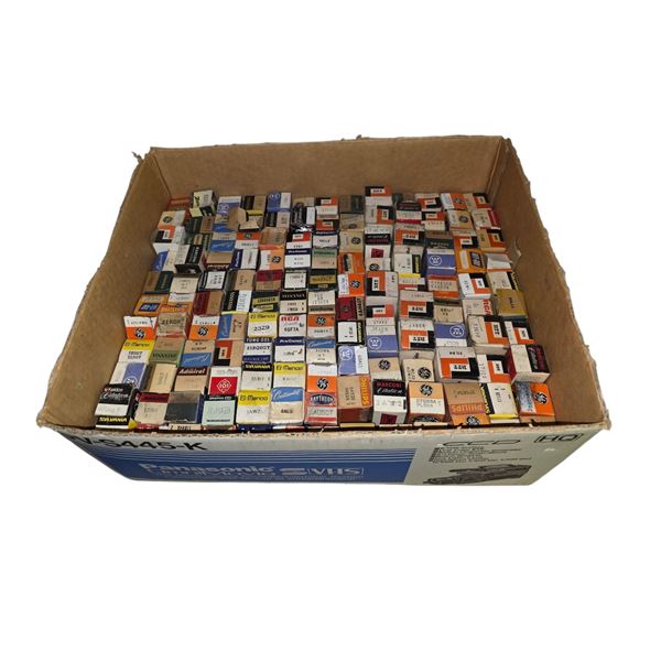Vintage Vacuum Tubes Original Boxes Sylvania GE Westinghouse Marconi Philco Rogers Admiral