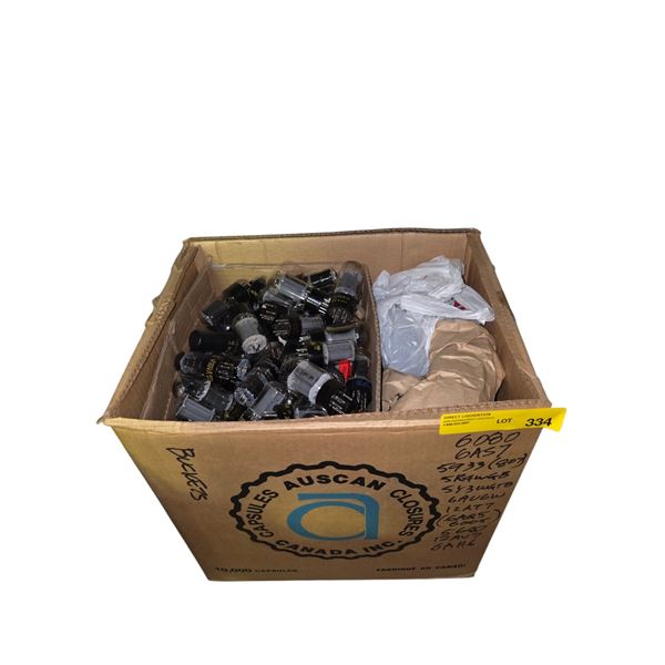 Large Group of Assorted Vintage Loose Vacuum Tubes