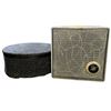 Image 1 : Vintage Shortwave Hammarlund Radio External Speaker with Wharfedale Round Speaker