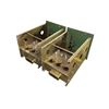 Image 2 : Pair Vintage Industrial Tube Amplifier Chassis Rack Modules