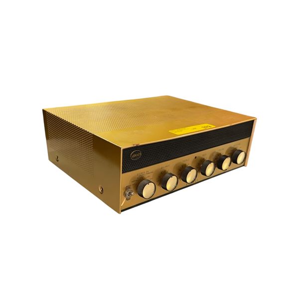 Vintage Gold Stereo Tube Amplifier Preamp Receiver - Armaco