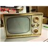 Image 2 : Vintage Turquoise Portable Tube CRT Television TV - Marconi