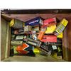 Image 5 : Vintage Vacuum Tubes In Wooden Caddy Sylvania Marconi Westinghouse Tenco Admiral RCA Rogers