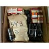 Image 2 : Box of Vintage Loose and NIB Vacuum Tubes: Rogers, Marconi, RCA, etc - Models: 5Y3G7
