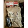 Image 4 : Box of Vintage Loose and NIB Vacuum Tubes: Rogers, Marconi, RCA, etc - Models: 5Y3G7