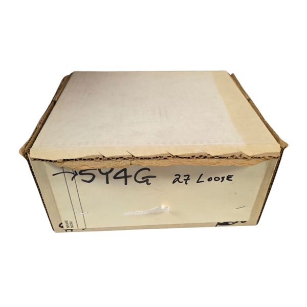 Box of Vintage Loose Vacuum Tubes - Model: 5Y4G