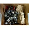 Image 2 : Box of Vintage Loose and NIB Vacuum Tubes: CGE, Marconi etc - Model: 6B7 & 6A7