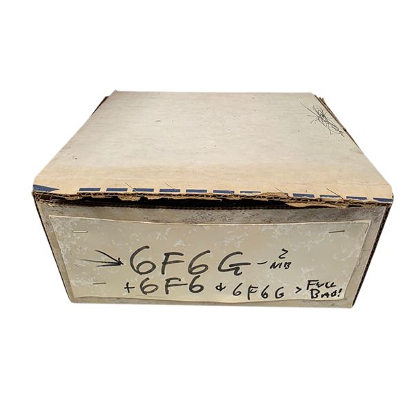 Box of Vintage Loose and NIB Vacuum Tubes: CGE, Rogers etc - Model: 6F6G & 6F6