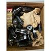 Image 2 : Box of Vintage Loose and NIB Vacuum Tubes: RCA, Philco, etc - Models: 6A8, 6K8 & 6N7