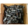 Image 2 : Box of Vintage Loose Vacuum Tubes - Model: 6SK7