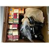 Image 2 : Box of Vintage Loose and NIB Vacuum Tubes: Sylvania, Marconi, Philco, etc - Models: 6SR7, 6SF5, 6SF7