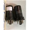 Image 3 : Box of Vintage Loose and NIB Vacuum Tubes: Sylvania, Marconi, Philco, etc - Models: 6SR7, 6SF5, 6SF7