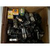 Image 2 : Box of Vintage Loose and NIB Vacuum Tubes: Rogers, Sylvania, etc - Model: 12SK7