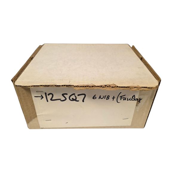 Box of Vintage Loose and NIB Vacuum Tubes: Rogers, Marconi, Regency, etc - Model: 12SQ7