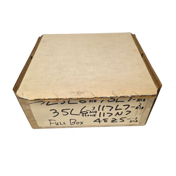 Box of Vintage Loose & NIB Vacuum Tubes: Philco, GE, Rogers, etc - Models: 25L6, 35L6, 70L7 and more