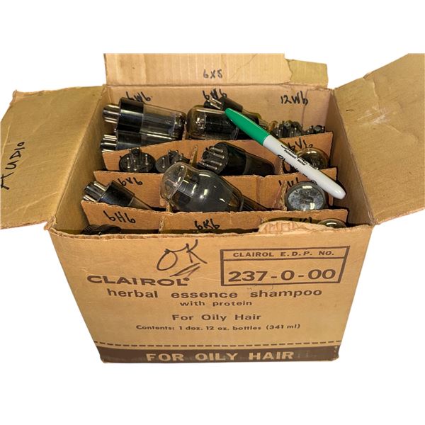 Group of Sorted Assorted Vintage Loose Vacuum Tubes