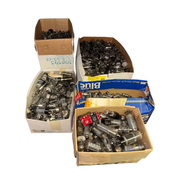 Group of Assorted Vintage Loose Vacuum Tubes